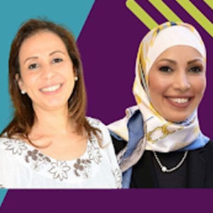 Nabila Bashir and Rola Said portrait
